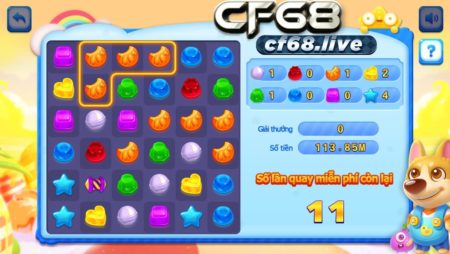 Luật chơi và mẹo chơi ăn tiền game xếp kẹo cf68