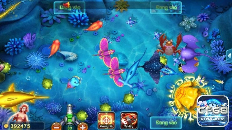 Đánh giá sức hút của game bắn cá tại cổng CF68