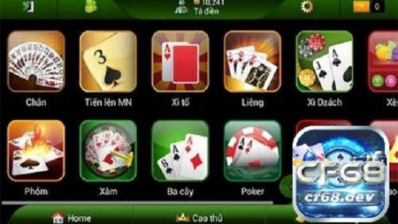 Cách chơi game CF68 đa dạng trò chơi, nạp rút nhanh chóng