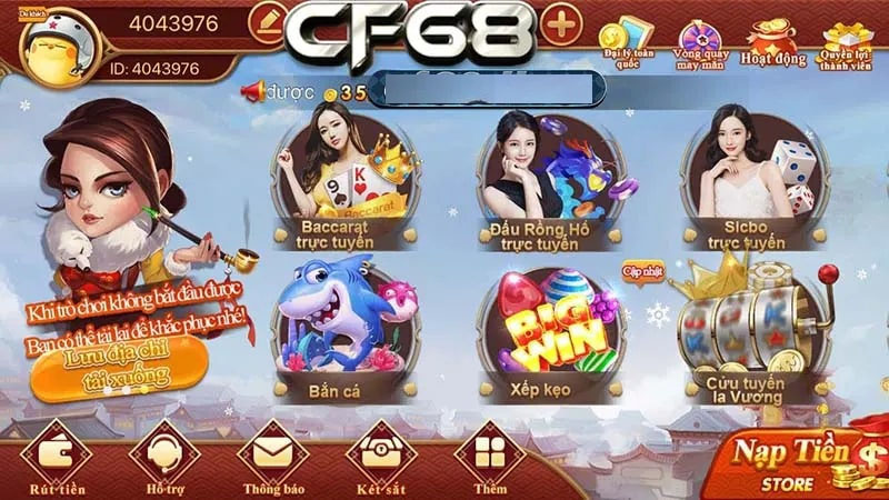 Giới thiệu ứng dụng CF68 App