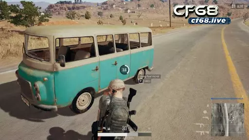 Các loại xe trong PUBG - Van/Minibus