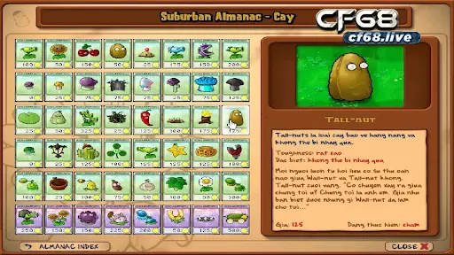 Tốc độ khôi phục của các loại cây trong Plants vs Zombies 2 