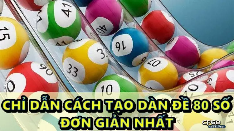 Chỉ Dẫn Cách Tạo Dàn Đề 80 Số Đơn Giản Nhất