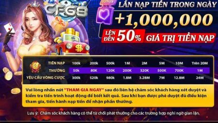 CF68 Club khuyến mãi đặc biệt có những điểm gì nổi bật?