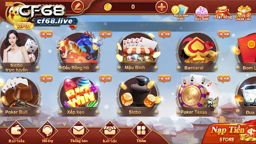 Giới thiệu game Binh xập xám cf68