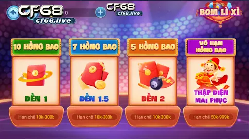 Cách chơi đặt boom cf68