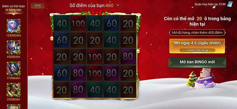 Bingo liên quân là gì? Cách nhận trang phục hiếm tại Bingo