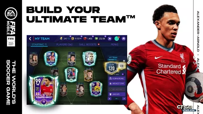 FIFA Football là choi thu game da bong 3D, do EA Sport phát hành mà bạn không nên bỏ qua