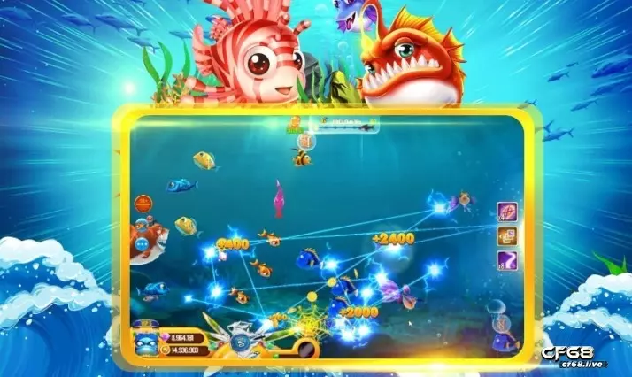 Đánh giá về những ưu/nhược điểm khi hòa mình cùng bản game bắt cá cf68