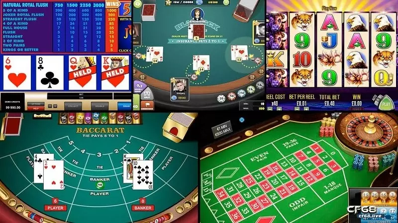 Những tựa game hot trên Casino đổi thưởng