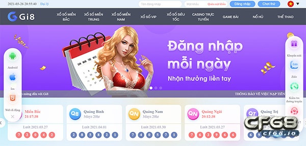 Gi88 là một trong những cổng game đổi thưởng uy tín