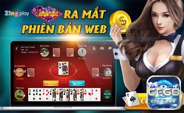 Game bai online là hình thức đánh bài trên Web