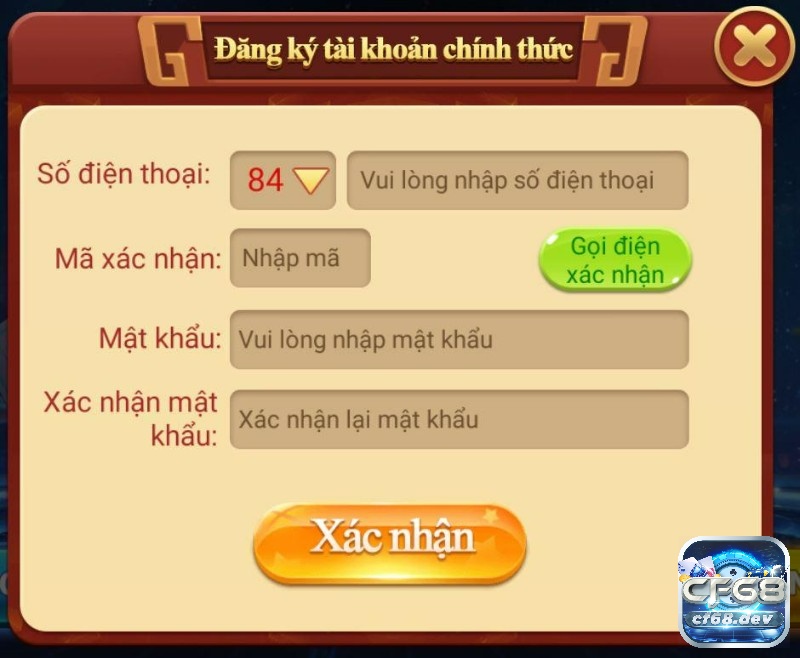 Cách tải game bài tại CF68 khá đơn giản