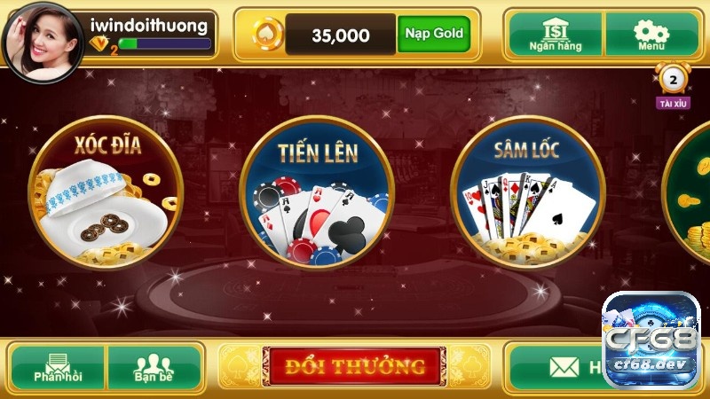 CF68.DEV - Cổng game đánh bài online đổi thưởng trực tuyến uy tín