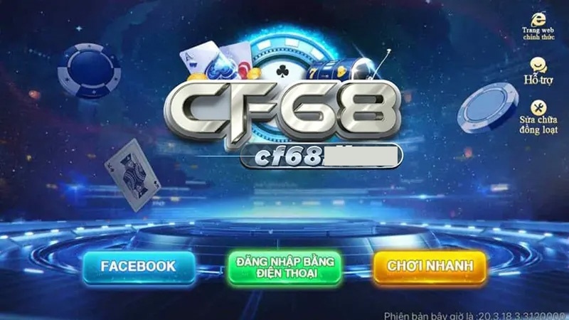 CF68 cổng game – Sân chơi đẳng cấp nhất mọi thời đại