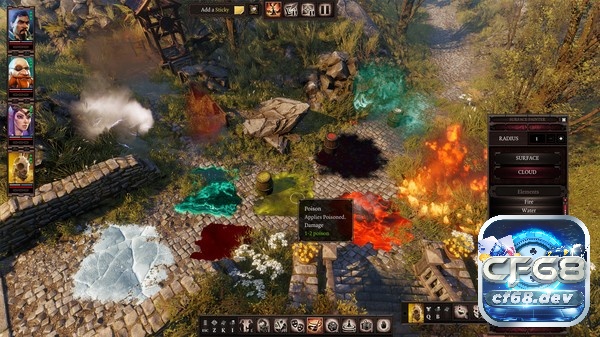 Game Divinity Original Sin 2 có đồ họa sắc nét và chi tiết