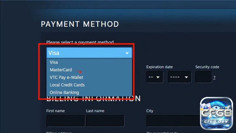 Cách mua game trên steam thông qua thẻ Visa mang đến một trải nghiệm chơi game phong phú vô cùng dễ dàng và nhanh chóng.