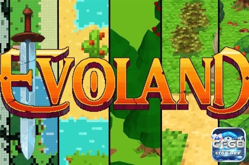 Evoland nơi người chơi trải qua sự phát triển của game từ đồ họa 2D đơn giản đến 3D thuộc Best offline mobile games