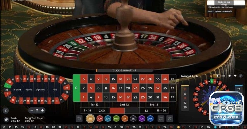 Đặt cược thông minh và hợp lý để kiểm soát tốt hơn trong quá trình chơi roulette nhé!