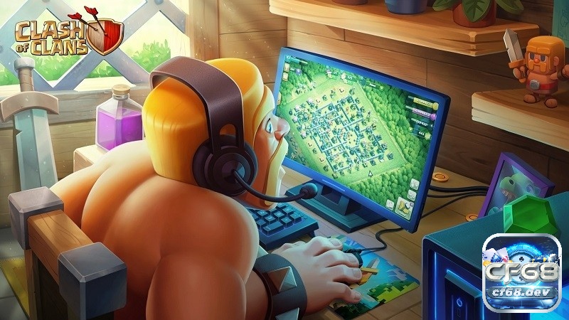 Clash of Clans mang đến một lối chơi chiến lược đơn giản mà vẫn đầy tính thử thách.