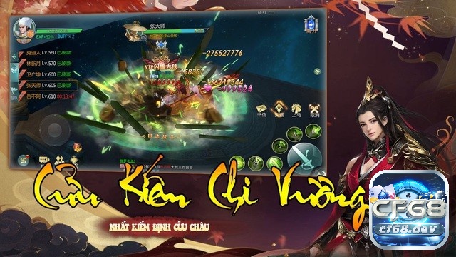 Game kiếm hiệp mobile hay nhất - Cửu Kiếm Chi Vương