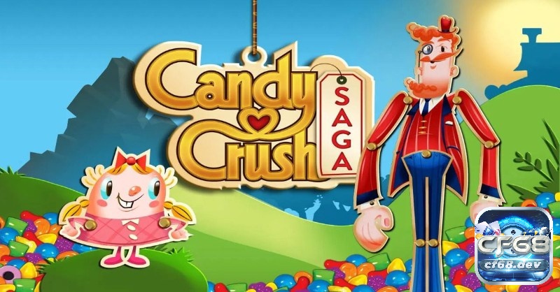 Game mobile nhiều người chơi - Candy Rush Saga