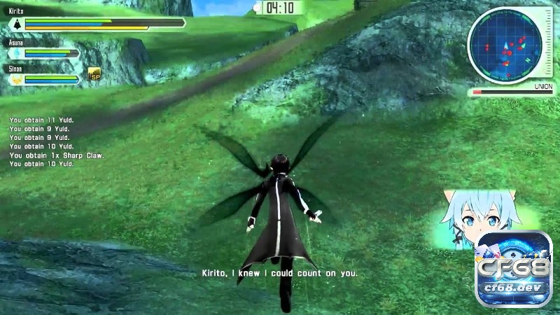 Đồ họa Sword Art Online: Lost Song cực kỳ thu hút