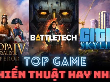 Game chiến thuật quân sự cho pc: Top game hay nhất trên PC